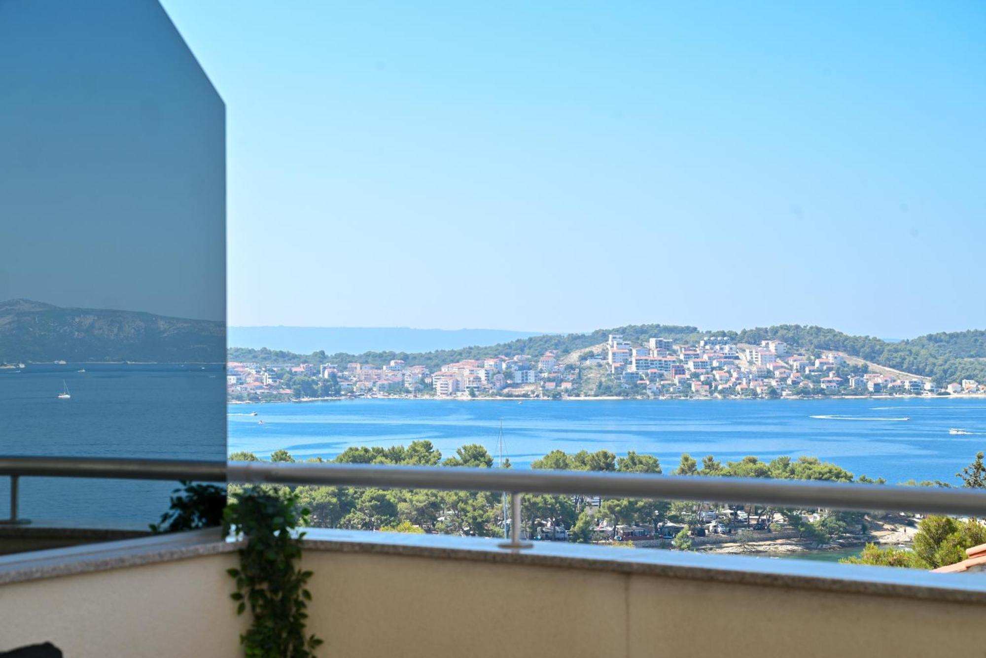 Sunny Place With Sea View Trogir Bagian luar foto