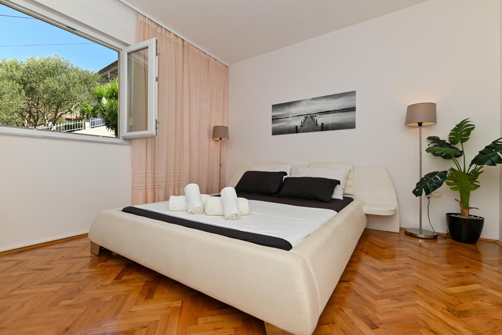 Sunny Place With Sea View Trogir Bagian luar foto