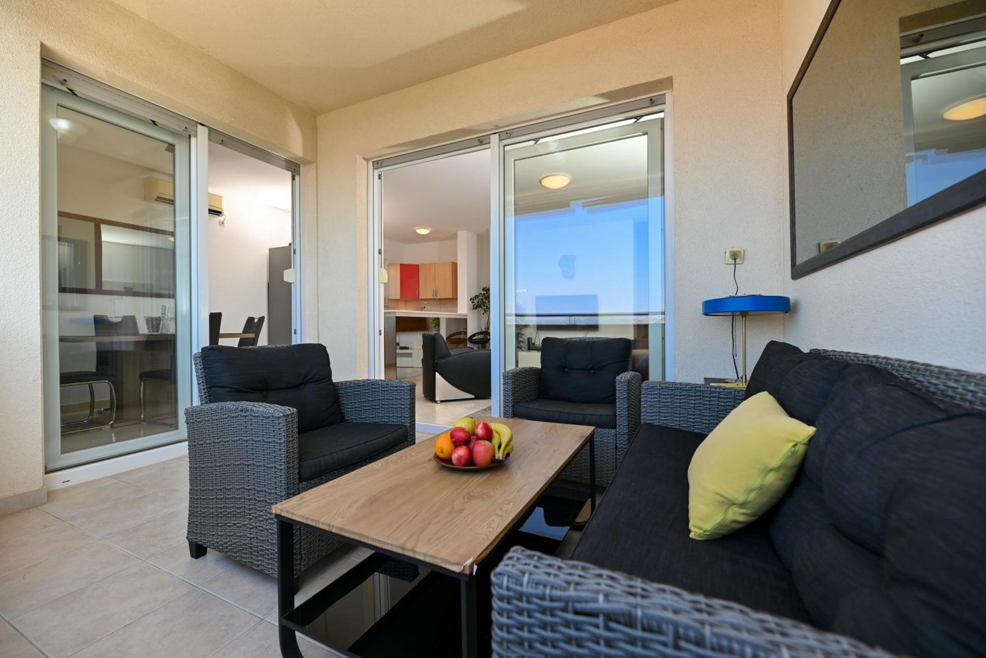 Sunny Place With Sea View Trogir Bagian luar foto