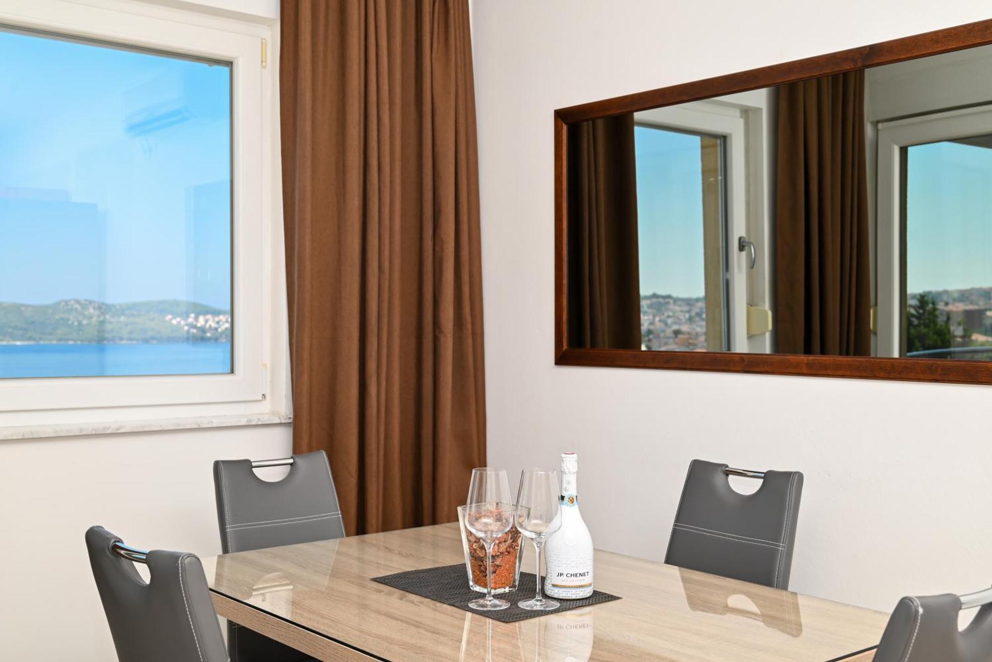 Sunny Place With Sea View Trogir Bagian luar foto